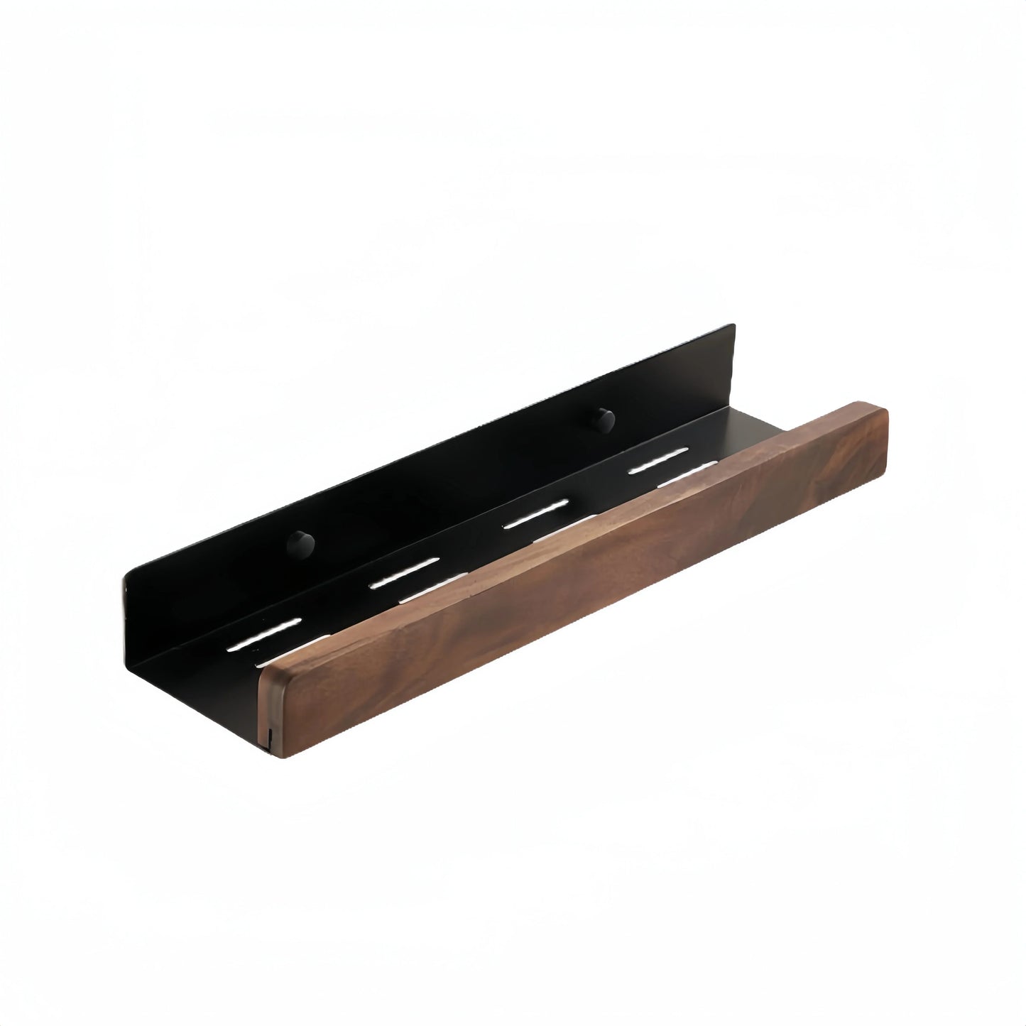 Wooden Kitchen Wall Shelf – Punch-Free Spice Rack & Corner Organizer