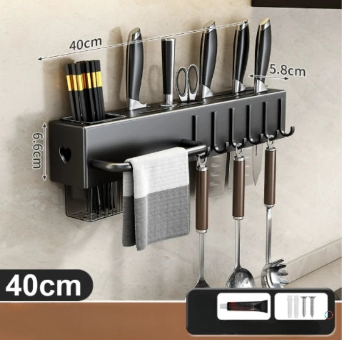 Household Organizer – 30/40/50/60cm Storage Rack for Home