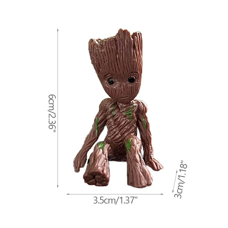 Groot Character Flower Pot – Multifunctional Decorative Holder