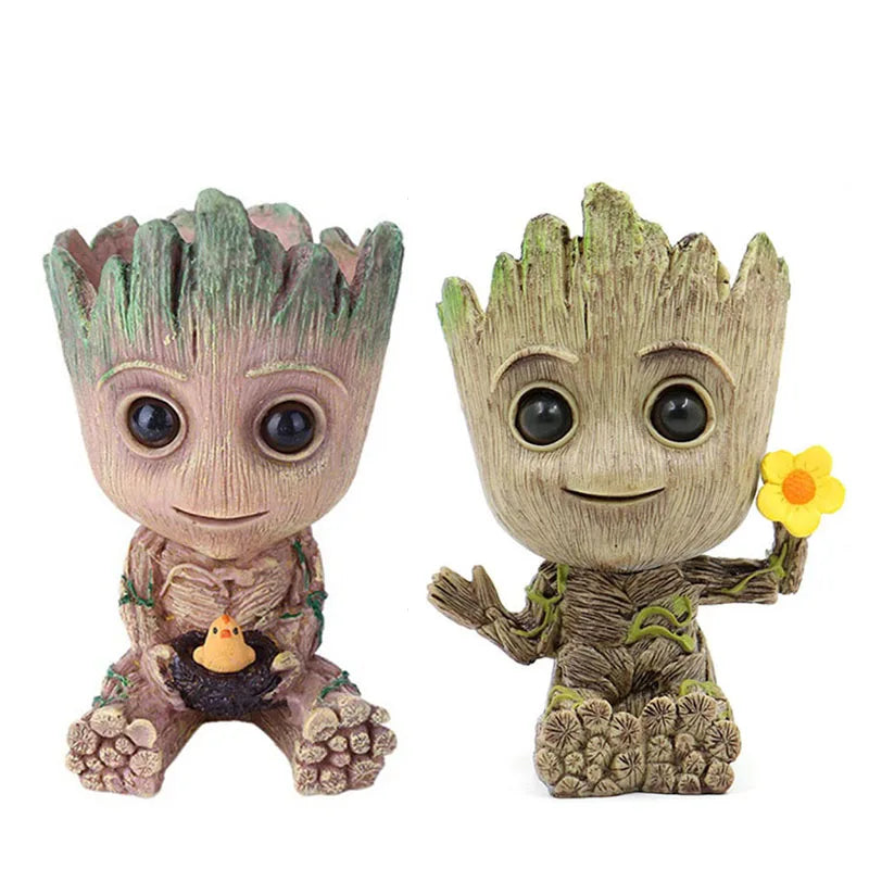 Groot Character Flower Pot – Multifunctional Decorative Holder