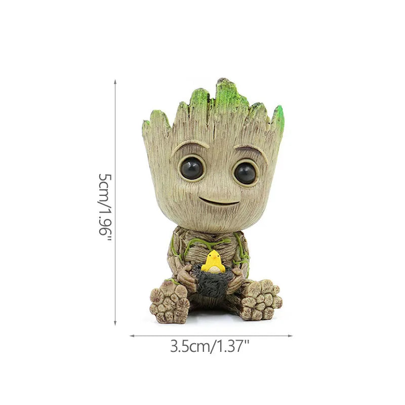 Groot Character Flower Pot – Multifunctional Decorative Holder