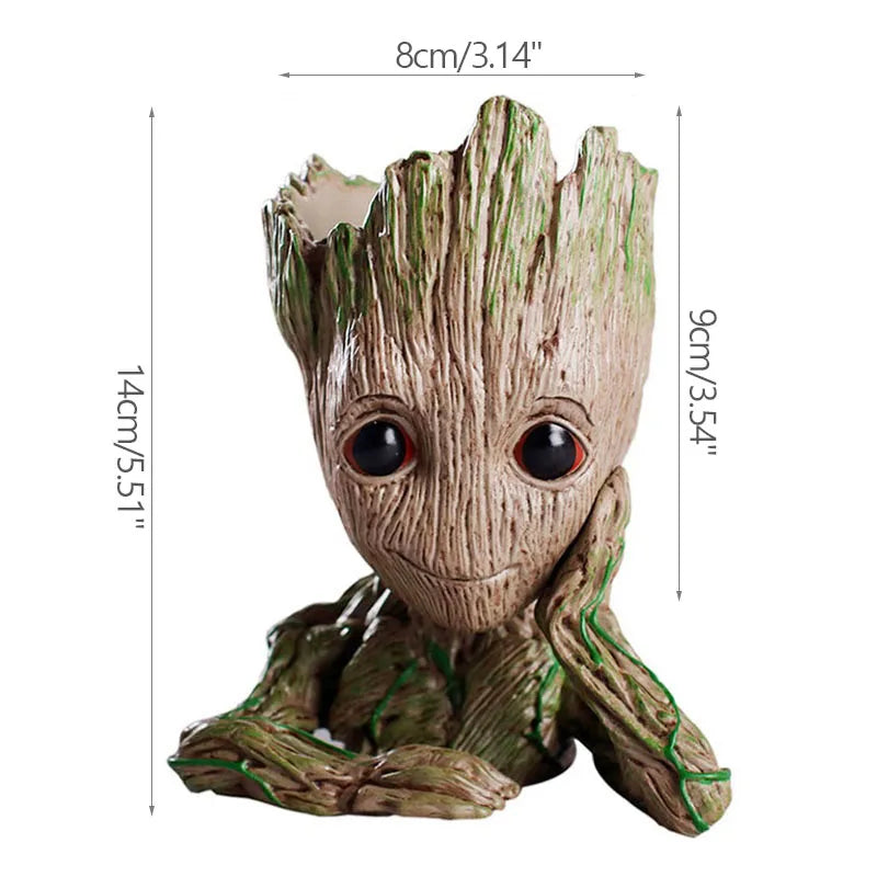 Groot Character Flower Pot – Multifunctional Decorative Holder