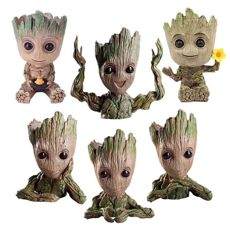 Groot Character Flower Pot – Multifunctional Decorative Holder