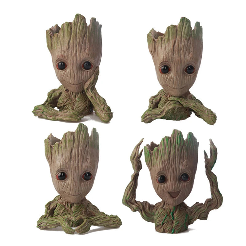 Groot Character Flower Pot – Multifunctional Decorative Holder