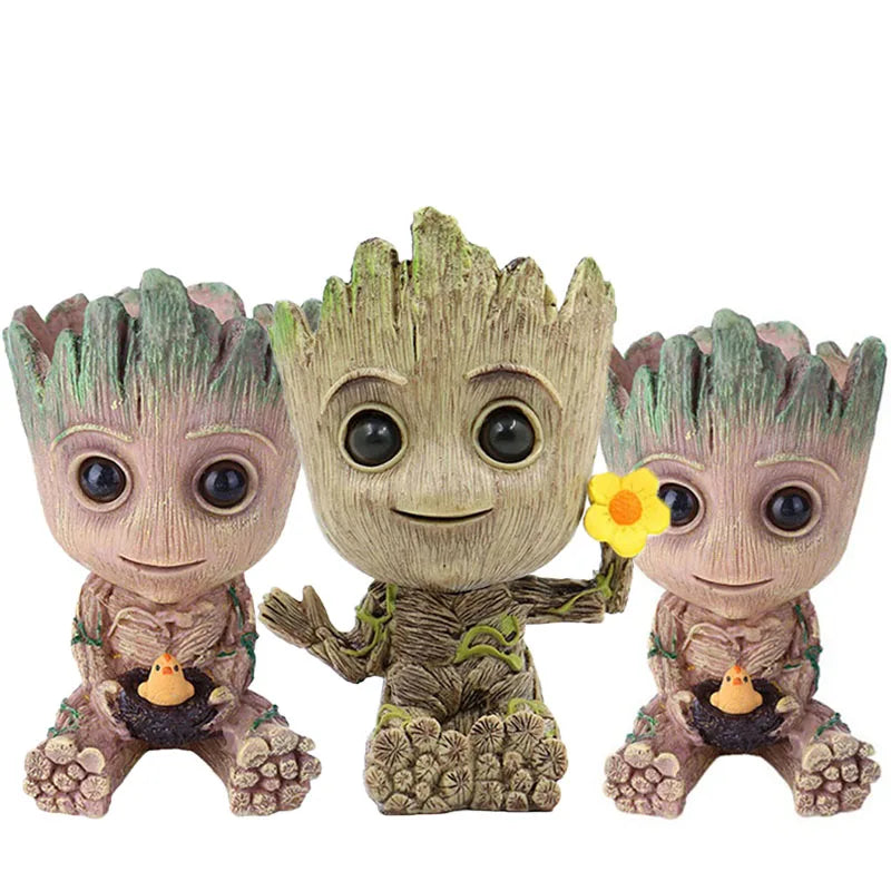 Groot Character Flower Pot – Multifunctional Decorative Holder