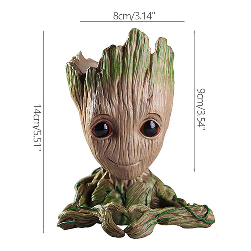 Groot Character Flower Pot – Multifunctional Decorative Holder