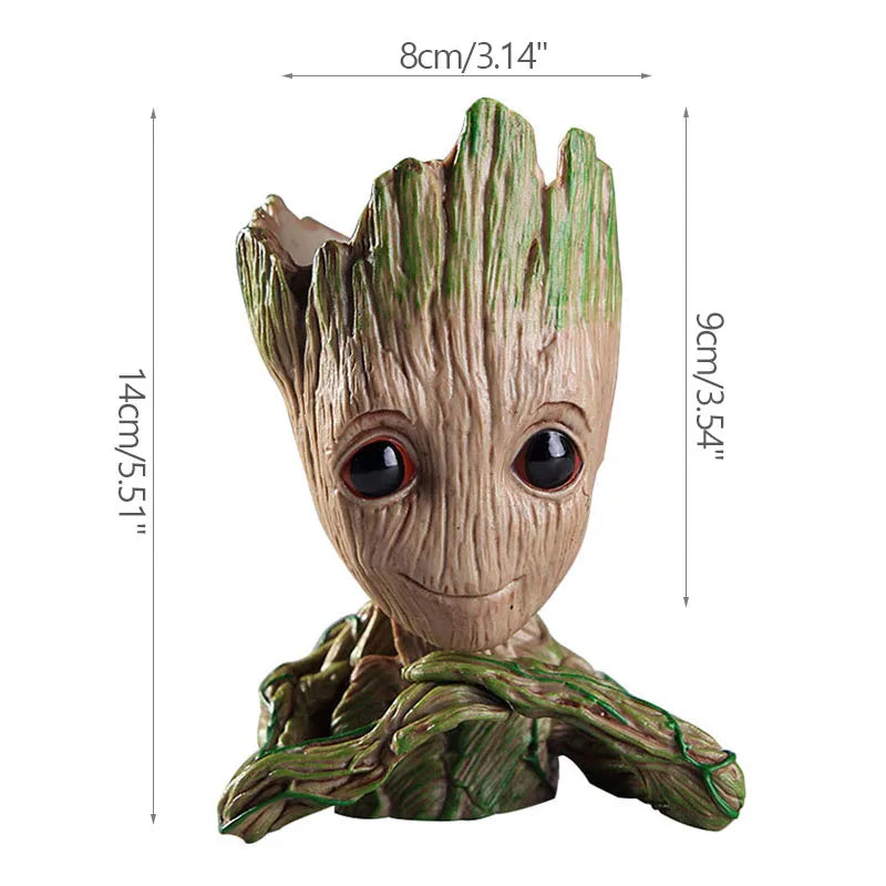 Groot Character Flower Pot – Multifunctional Decorative Holder