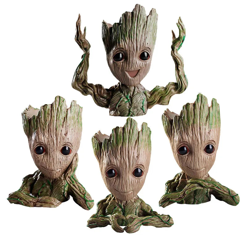Groot Character Flower Pot – Multifunctional Decorative Holder