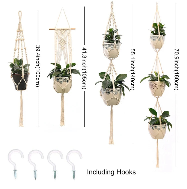 Hanging Garden Planter – Decorative Basket for Plants