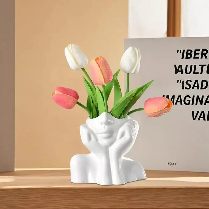 Nordic Style Creative Luxury Vase – Elegant Living Room Decorative Ornament