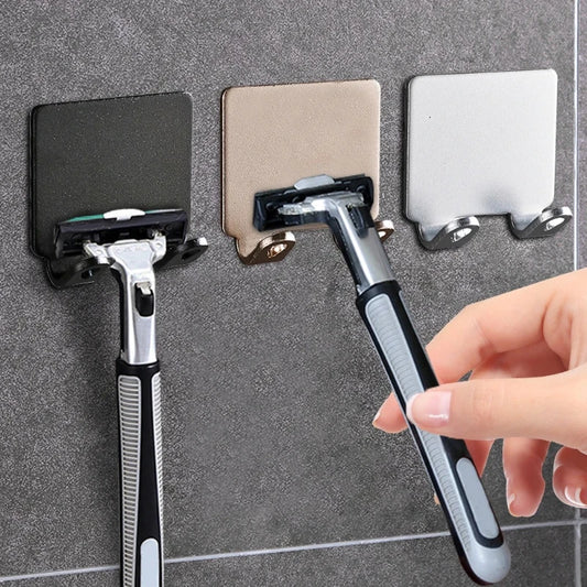 Razor Holder – Self-Adhesive Shaver Hook for Bathroom & Kitchen
