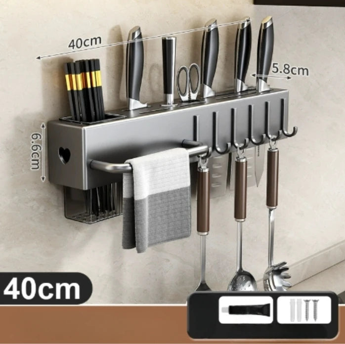 Household Organizer – 30/40/50/60cm Storage Rack for Home