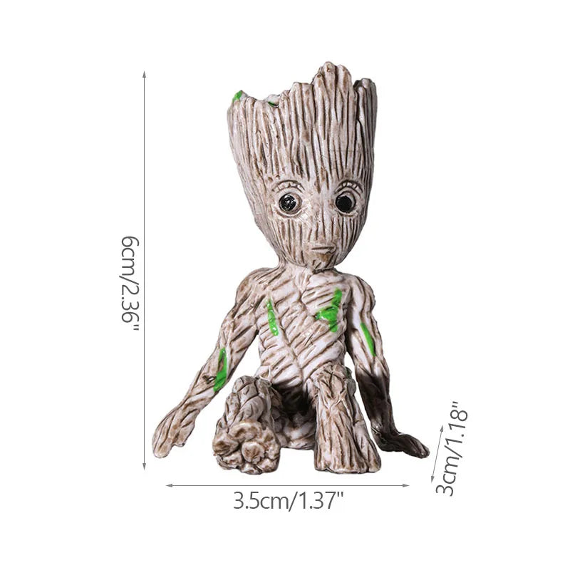 Groot Character Flower Pot – Multifunctional Decorative Holder