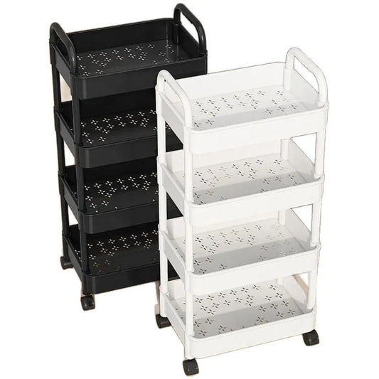 Trolley Storage Rack – Versatile Organizer for Kitchen & Bedroom