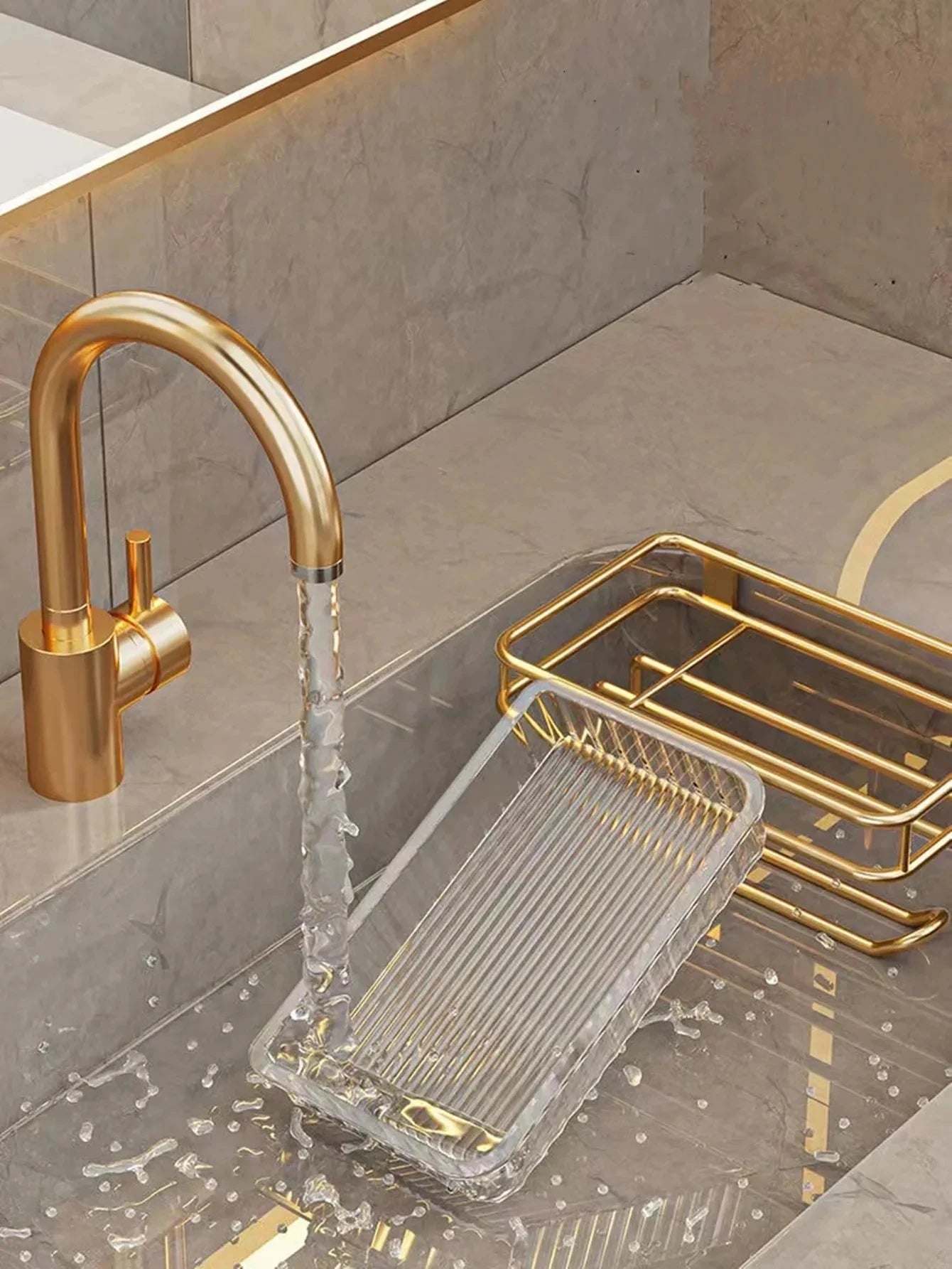 Luxury Wall-Mounted Toilet Paper Holder – Tissue Box with Phone Stand