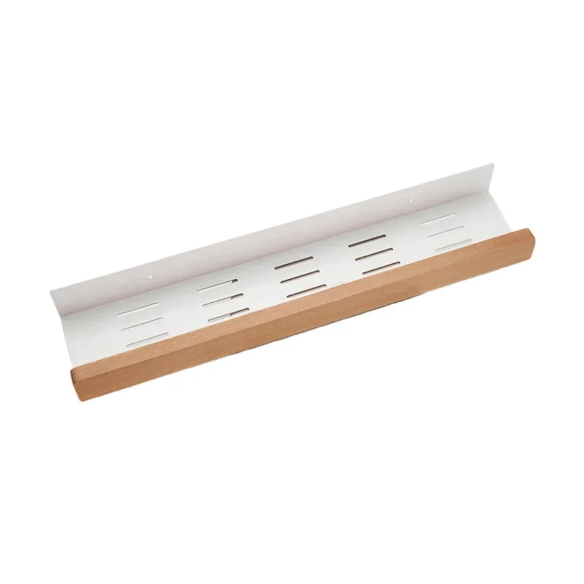 Wooden Kitchen Wall Shelf – Punch-Free Spice Rack & Corner Organizer