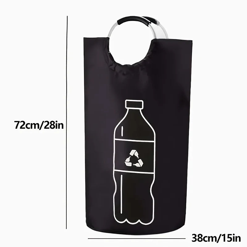 Oxford Cloth Laundry Bag – Foldable Large-Capacity Dirty Clothes Storage Basket