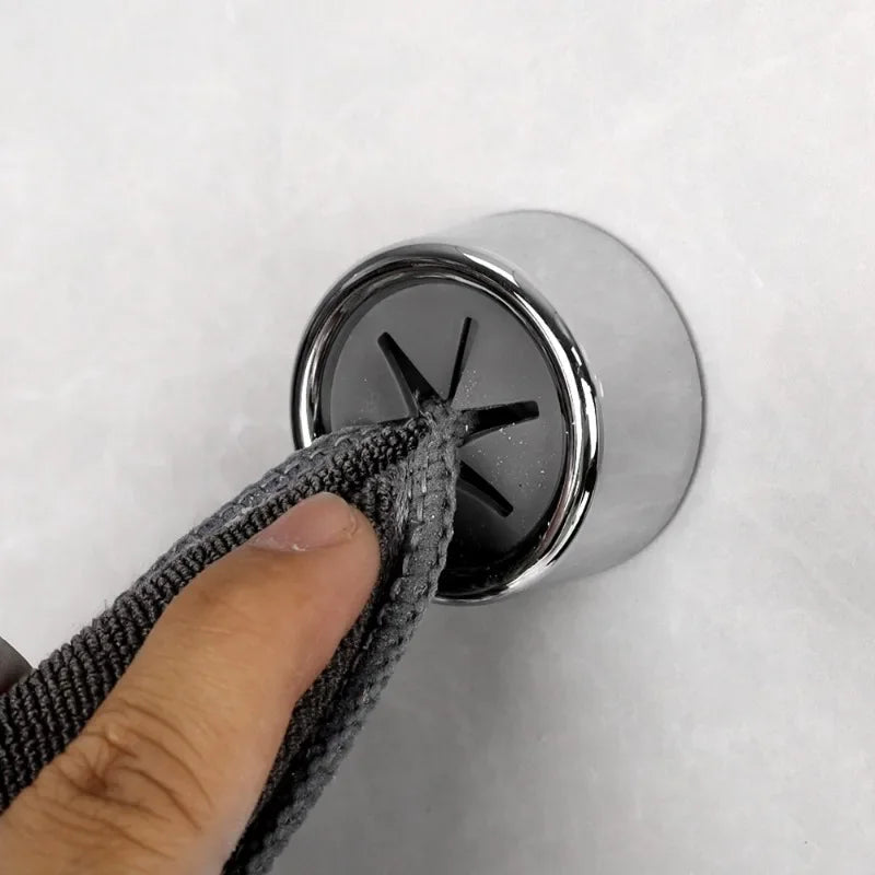 Self-Adhesive Towel Plug Holder – Waterproof Wall-Mounted Hook for Bathroom & Kitchen (1/4 PCS)