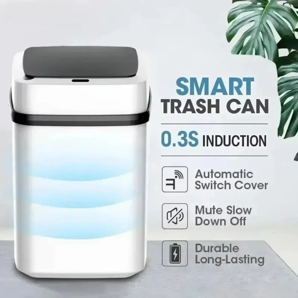 13L Multi-Purpose Household Trash Bin – Kitchen & Bathroom