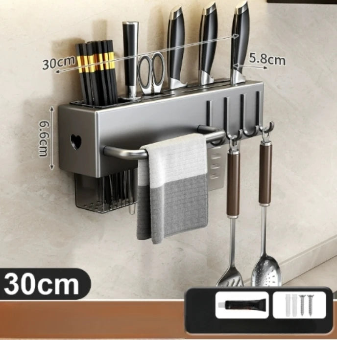 Household Organizer – 30/40/50/60cm Storage Rack for Home