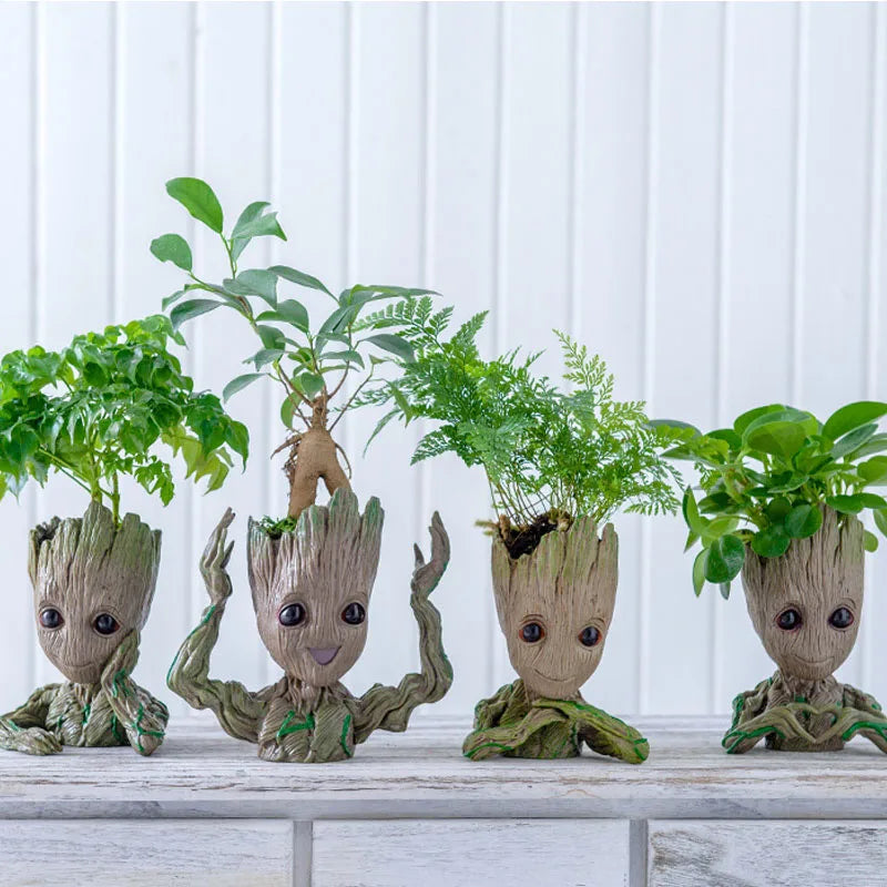 Groot Character Flower Pot – Multifunctional Decorative Holder