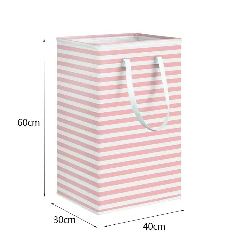 75L Large Laundry Storage Basket with Handles — Durable Dirty Clothes Hamper for Home, Dorm & Hotels (40×30×60 cm)