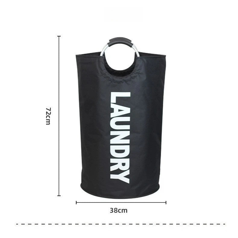 Oxford Cloth Laundry Bag – Foldable Large-Capacity Dirty Clothes Storage Basket