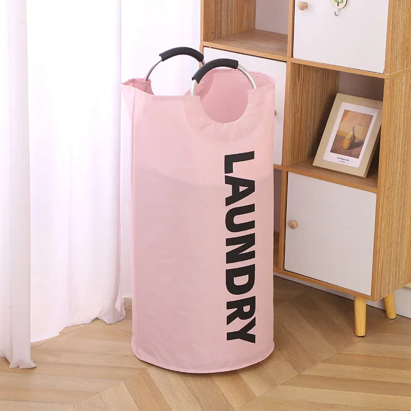 Oxford Cloth Laundry Bag – Foldable Large-Capacity Dirty Clothes Storage Basket