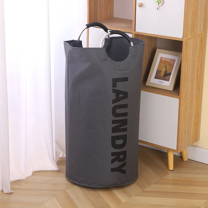Oxford Cloth Laundry Bag – Foldable Large-Capacity Dirty Clothes Storage Basket