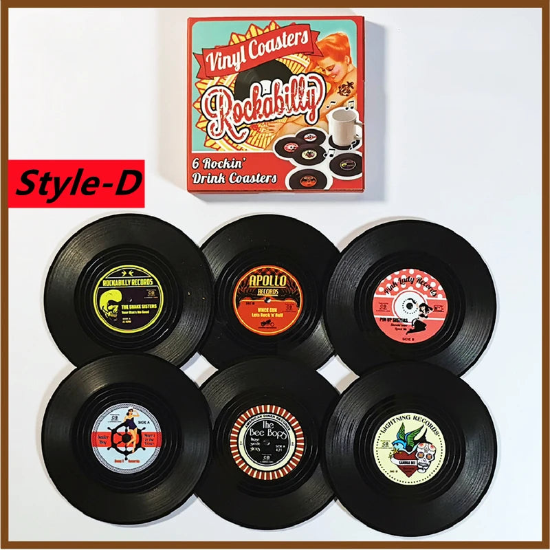Heat-Resistant Music-Themed Drink Mat – Stylish Table Placemat