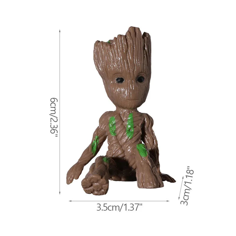 Groot Character Flower Pot – Multifunctional Decorative Holder