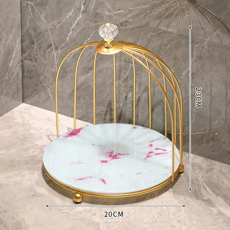 Bathroom Birdcage Storage Rack