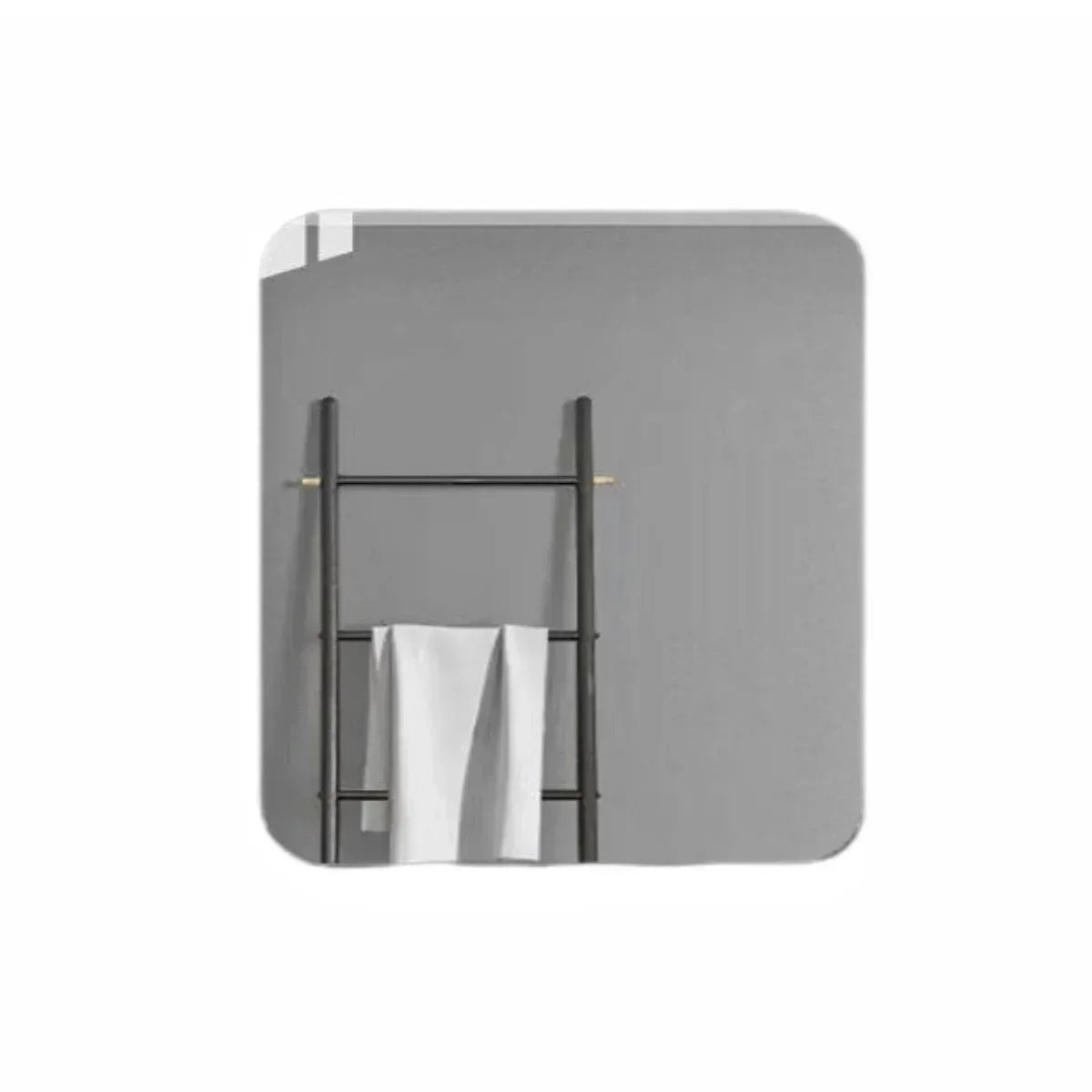 Nordic Irregular Acrylic Wall Mirror – Shatterproof Cloud-Shaped Bathroom Decor