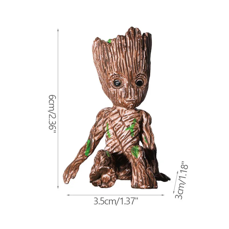 Groot Character Flower Pot – Multifunctional Decorative Holder