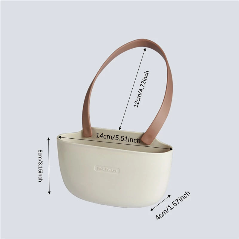 Soap & Sponge Faucet Holder – Kitchen Sink Organizer