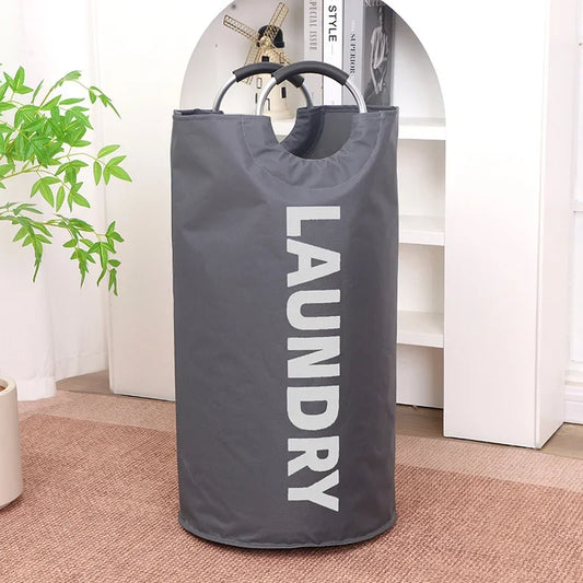 Oxford Cloth Laundry Bag – Foldable Large-Capacity Dirty Clothes Storage Basket