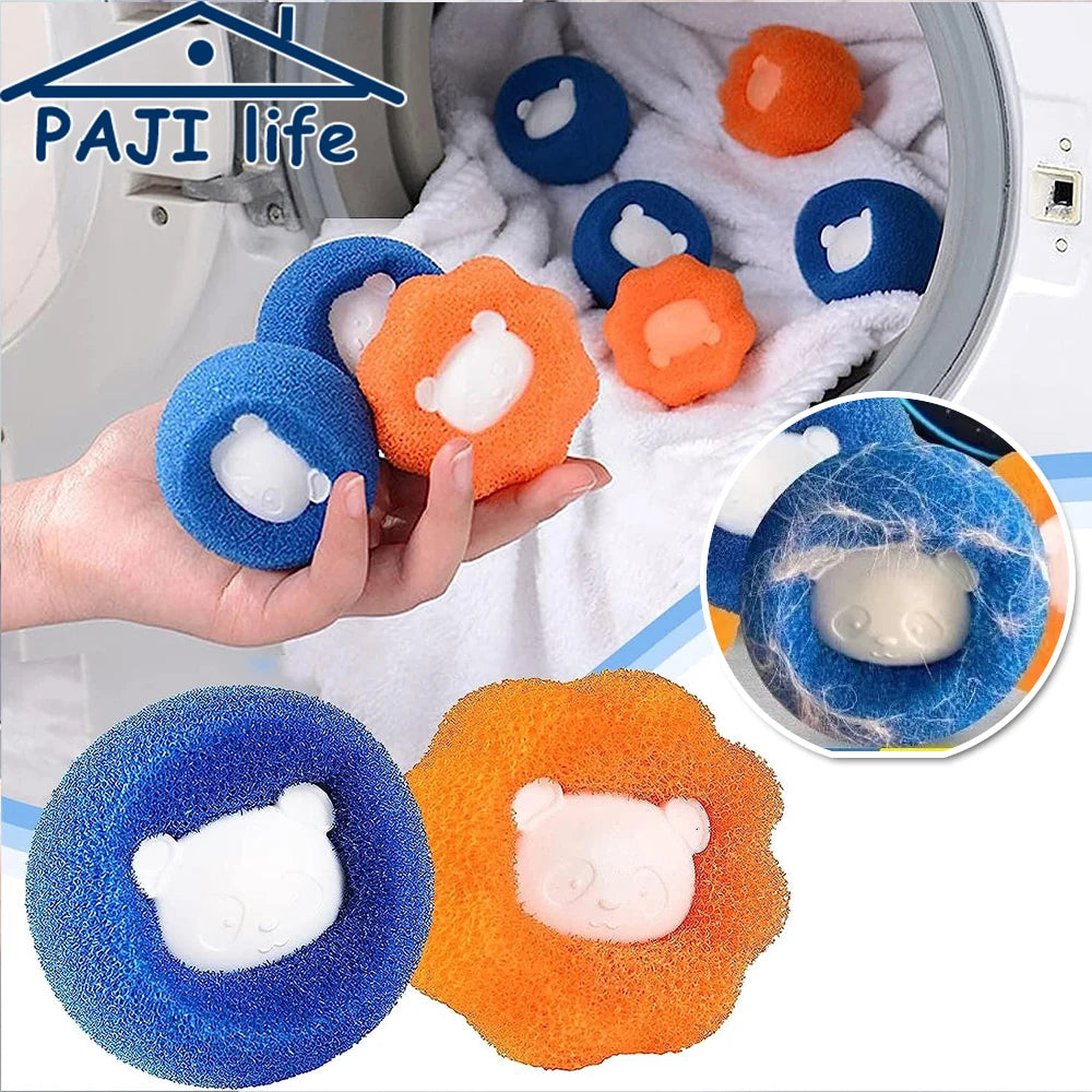 Reusable Laundry Balls – Pet Hair Remover for Washing Machines
