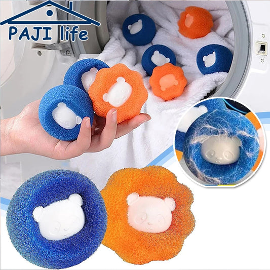 Reusable Laundry Balls – Pet Hair Remover for Washing Machines