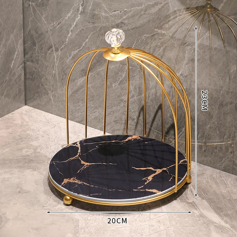 Bathroom Birdcage Storage Rack