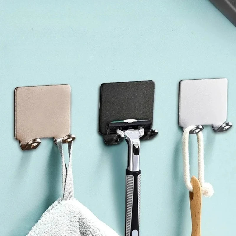 Razor Holder – Self-Adhesive Shaver Hook for Bathroom & Kitchen